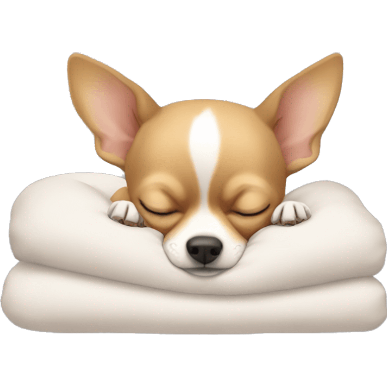 Sleeping Chihuahua ￼  emoji