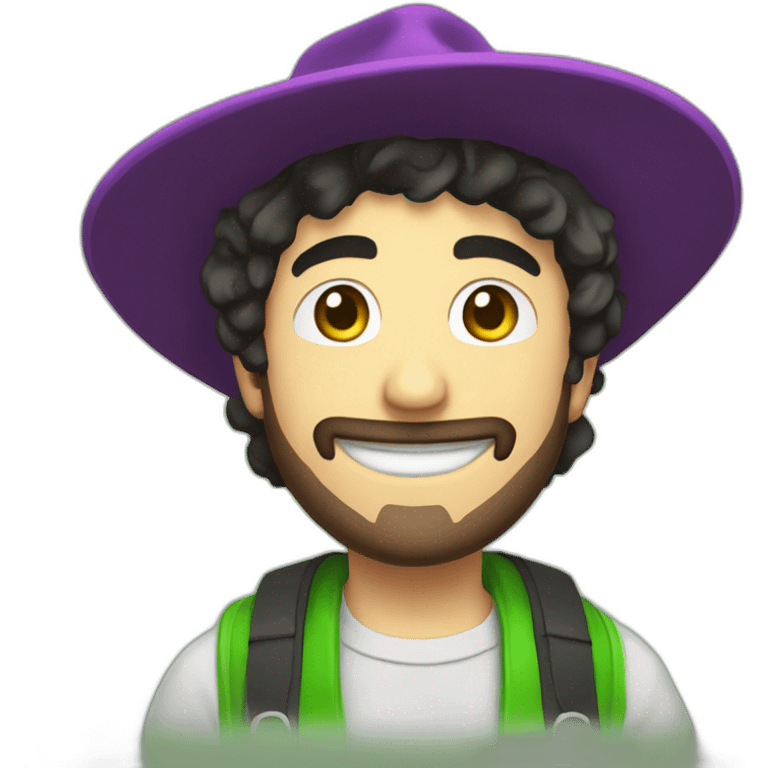 vinny vinesauce with a hat emoji