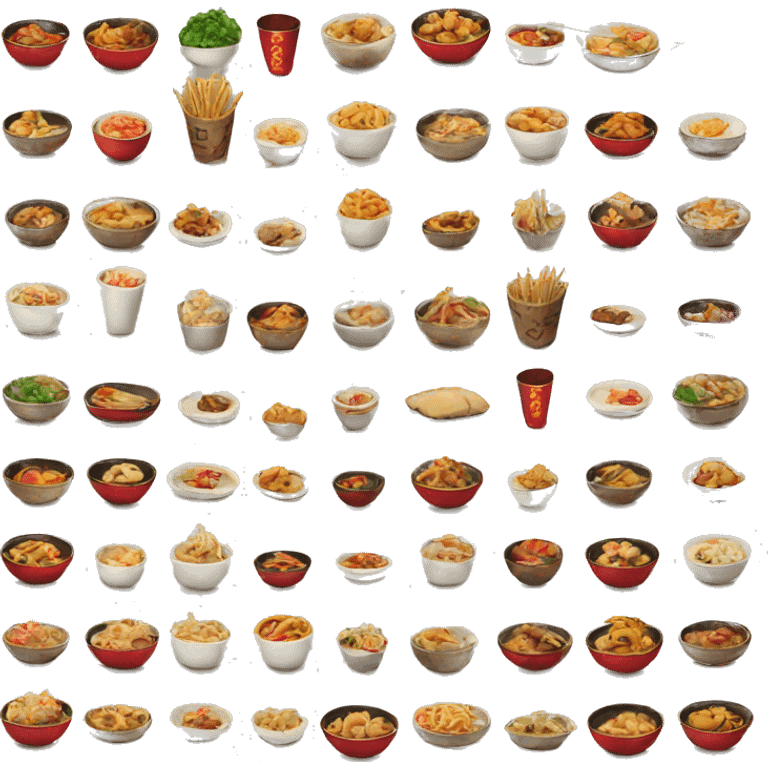 Chinese food emoji