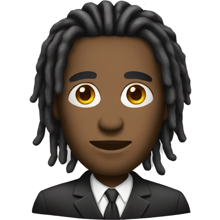 Lawyer with dreads  emoji