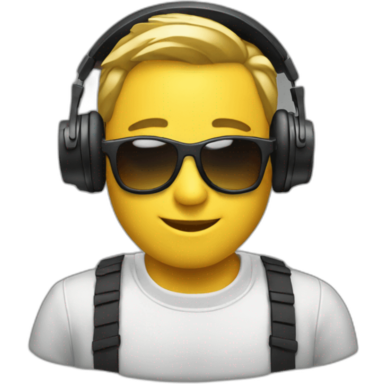 A dj man emoji