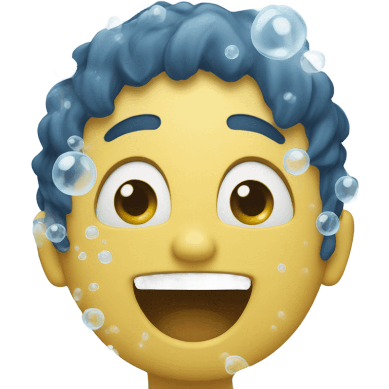 Fart in the shower emoji