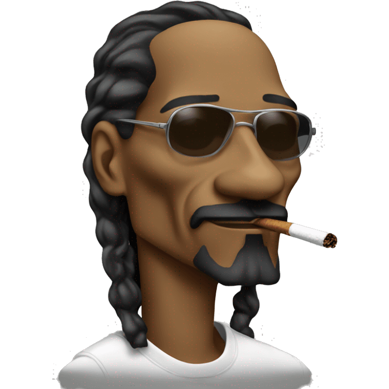 Snoop dogg smoking emoji