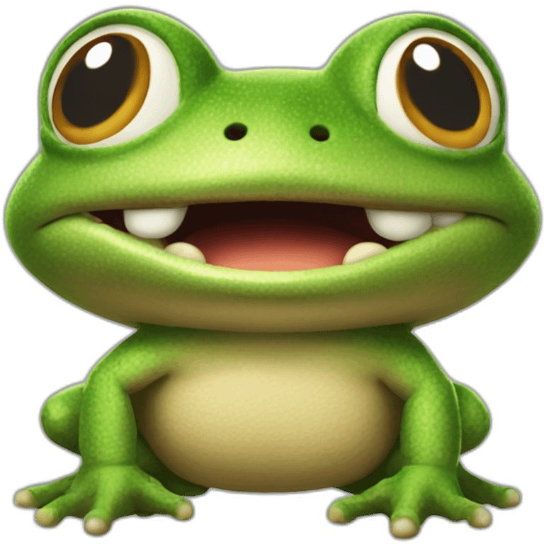 Angry toad from mario emoji