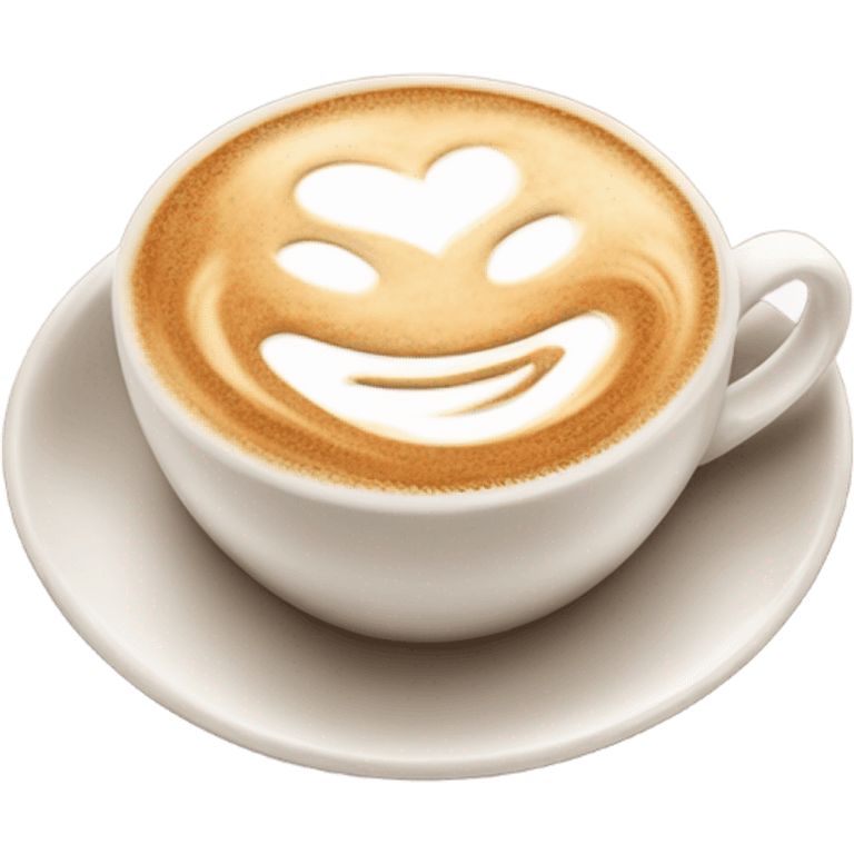 café capuccino  emoji