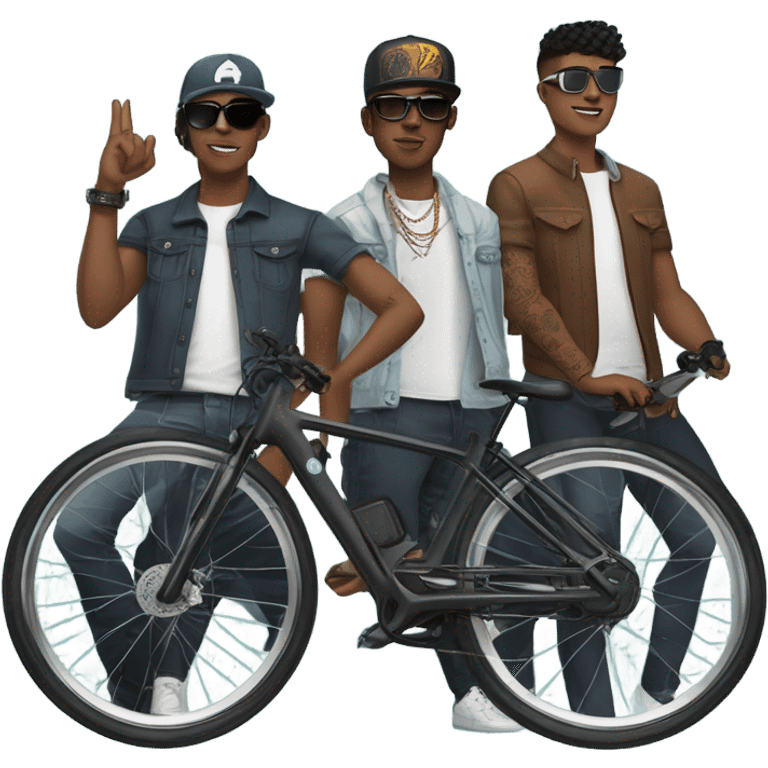 E-Bike Boyz gangstas  emoji