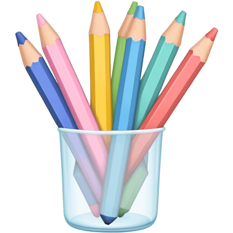 pastel pencil emoji