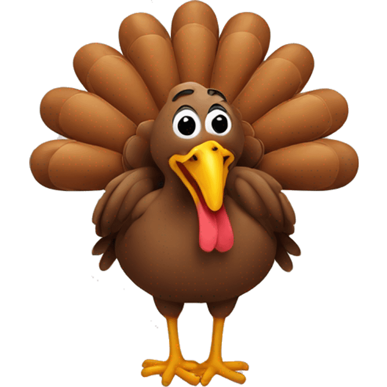 turkey smiling emoji