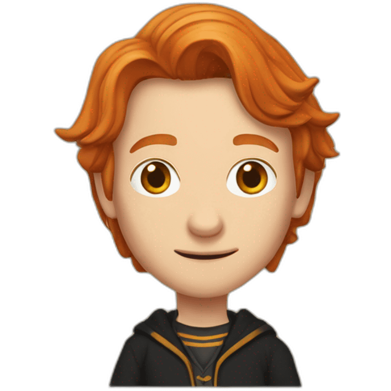 Harry potter embrasse gynny Weasley emoji