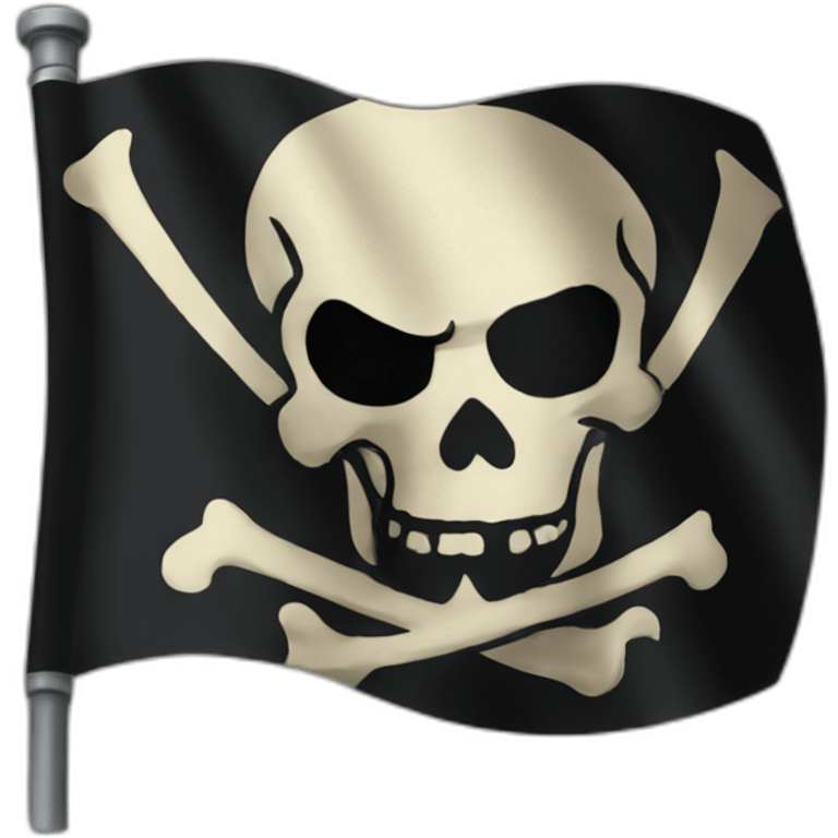 Pirate flag emoji