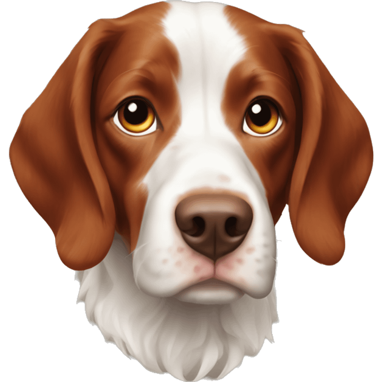 French Brittany spaniel emoji