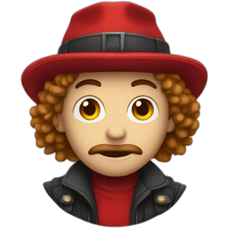 red robber emoji