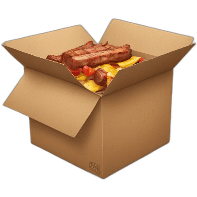 barbecue box emoji