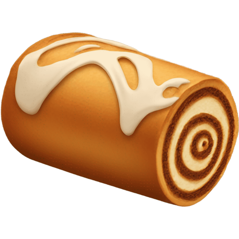 roll de canela  emoji