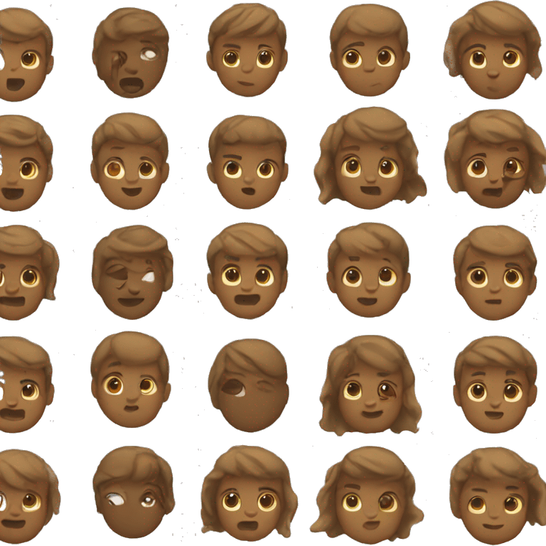 Brown emoji  emoji