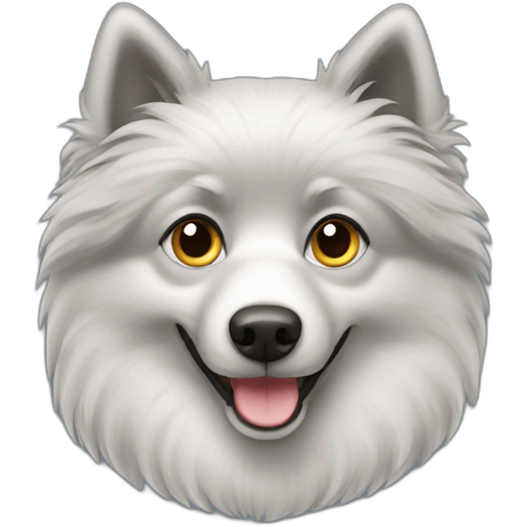 Gray spitz emoji