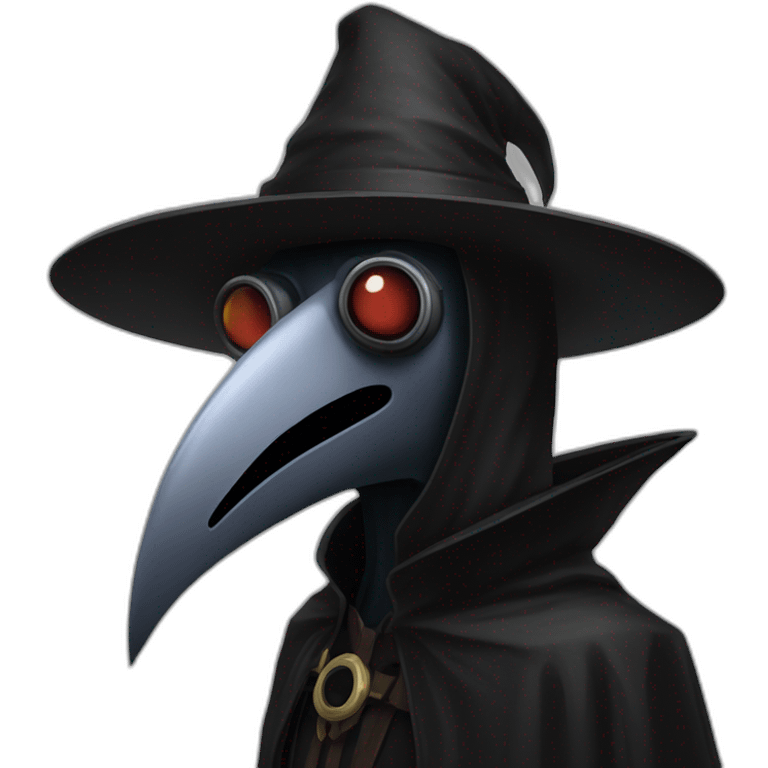 dark elf plague doctor emoji