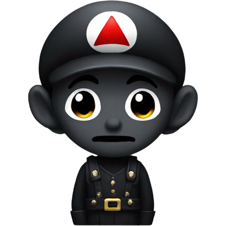 Goth Mario emoji