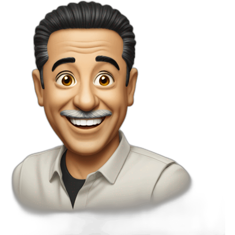 Kamal Hassan laughs emoji