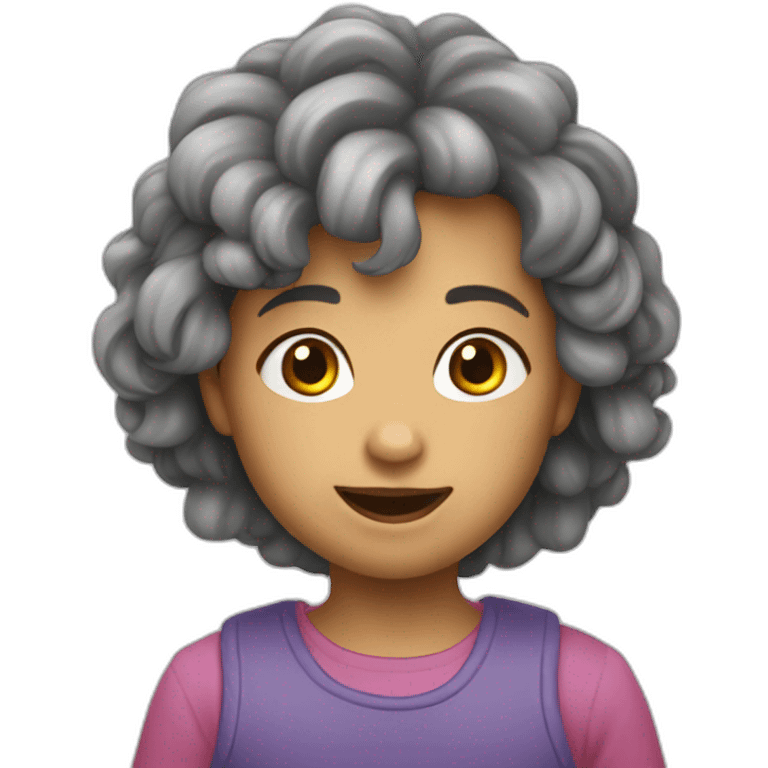 Chat-sur-enfant emoji