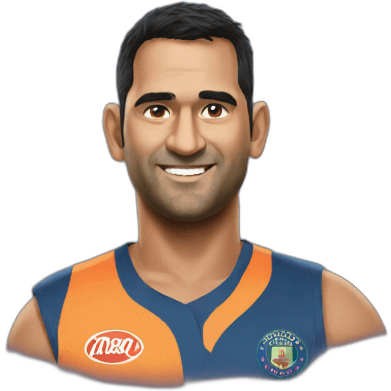 Dhoni emoji