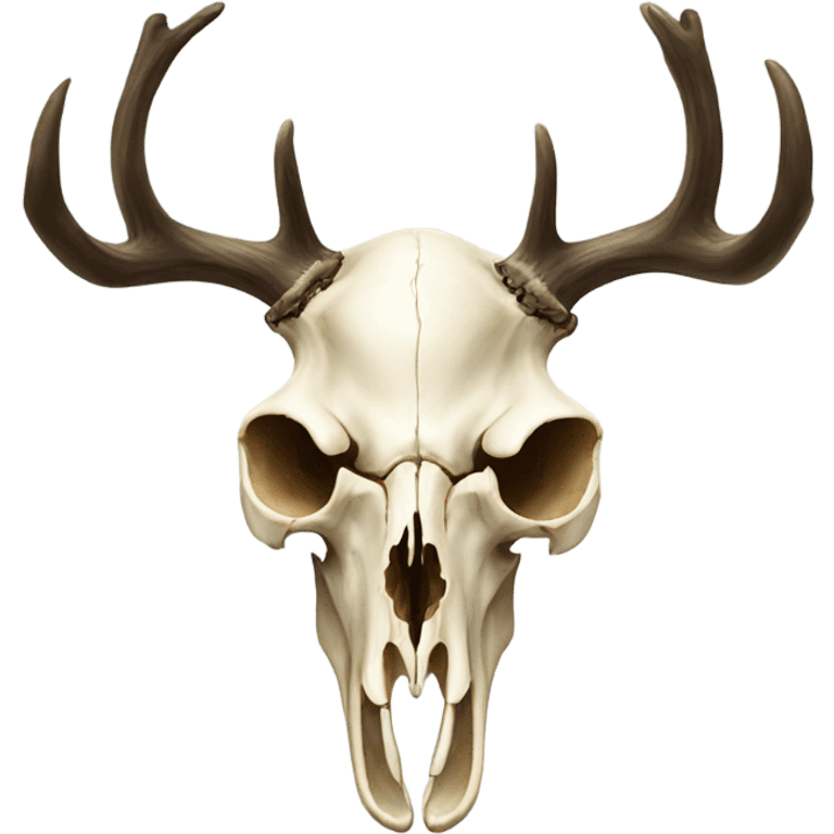 deer skull emoji