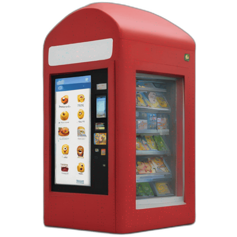 red K2 kiosk london emoji