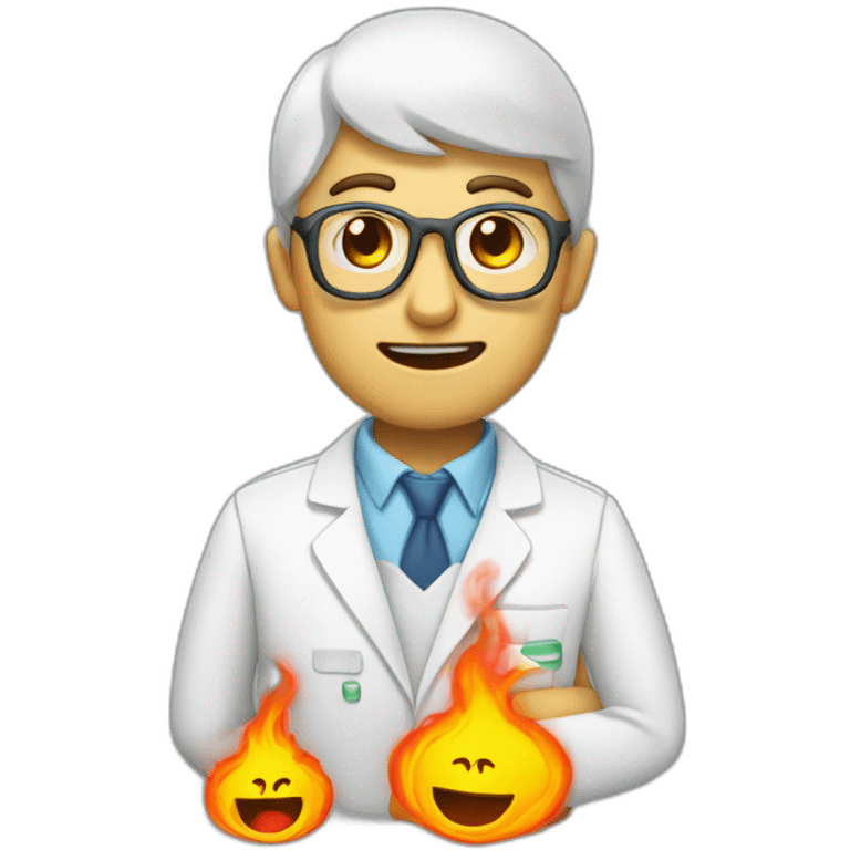 Farmacia ardiendo emoji