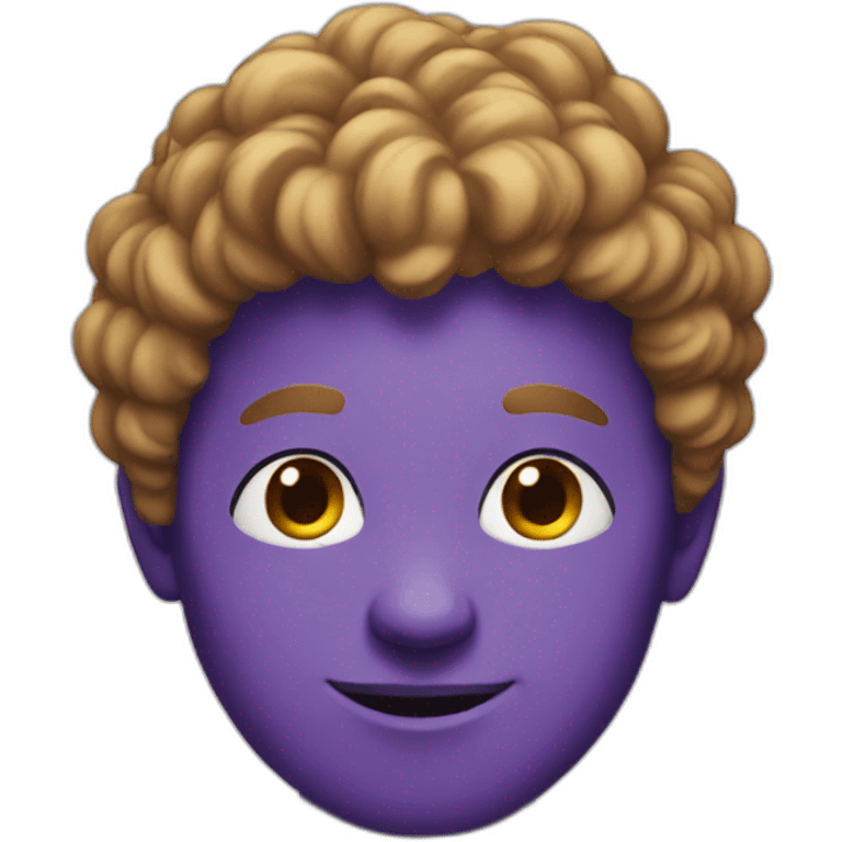 purple person emoji