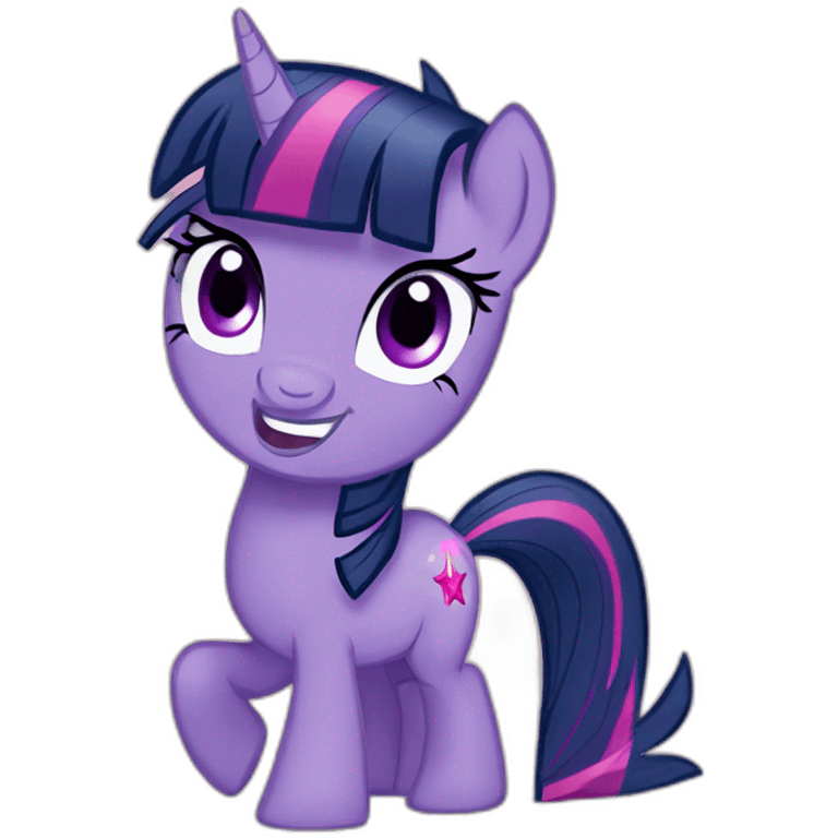 Twilight sparkle emoji