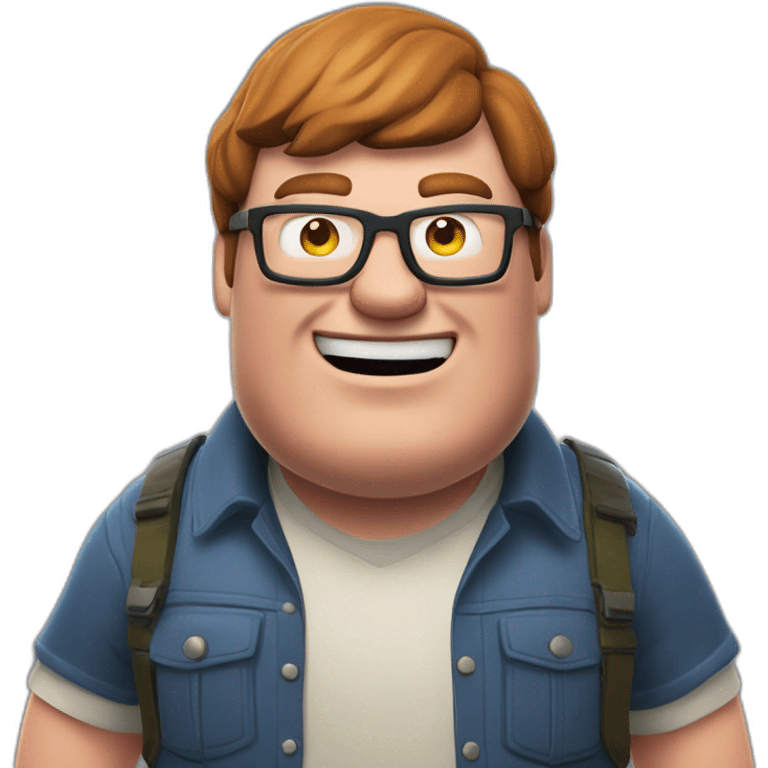 peter griffin in fortnite animation style emoji