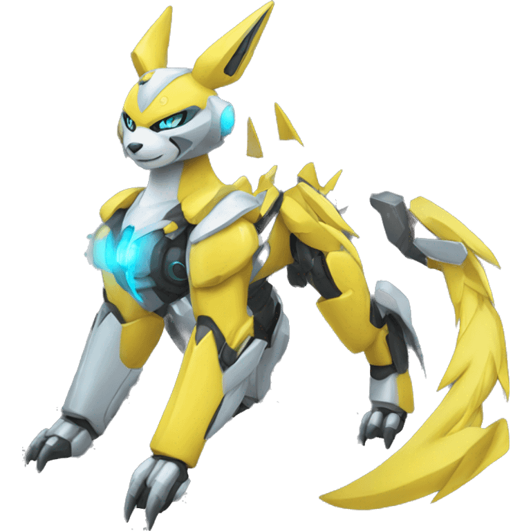 Renamon-Zeraora-Metabee-Mecha emoji