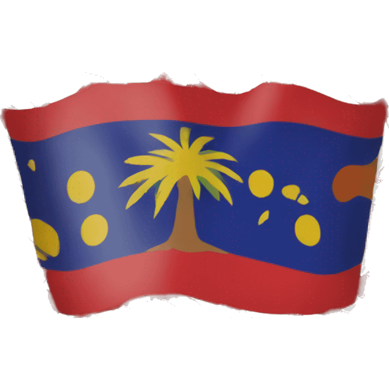 New caledonia flag hearth emoji