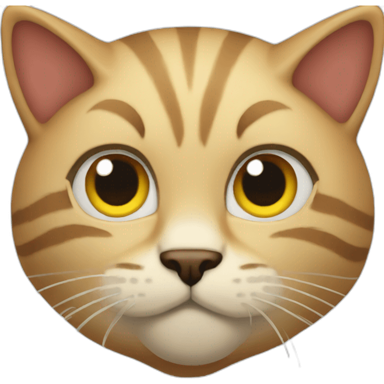 cat head hero flash emoji