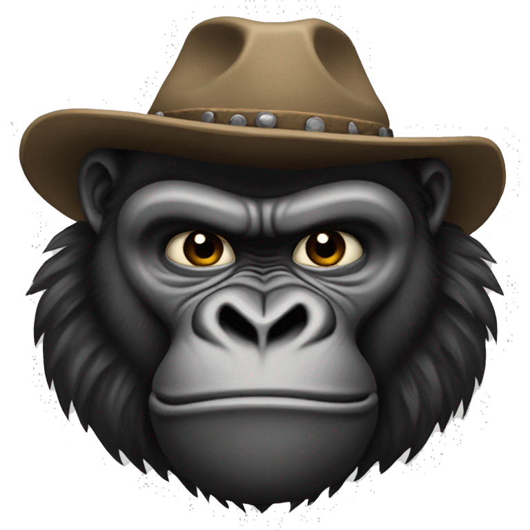 gunslinger gorilla emoji