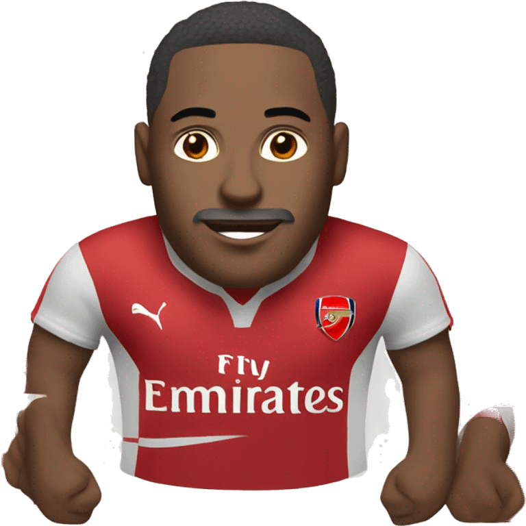 legendary french striker from arsenal emoji