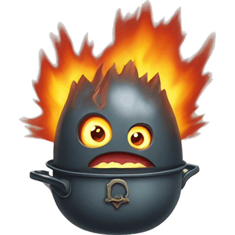 Calcifer Howl’s Moving Castle emoji