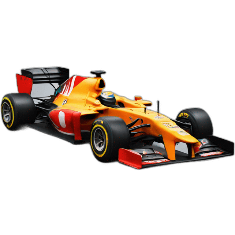 F1 car emoji