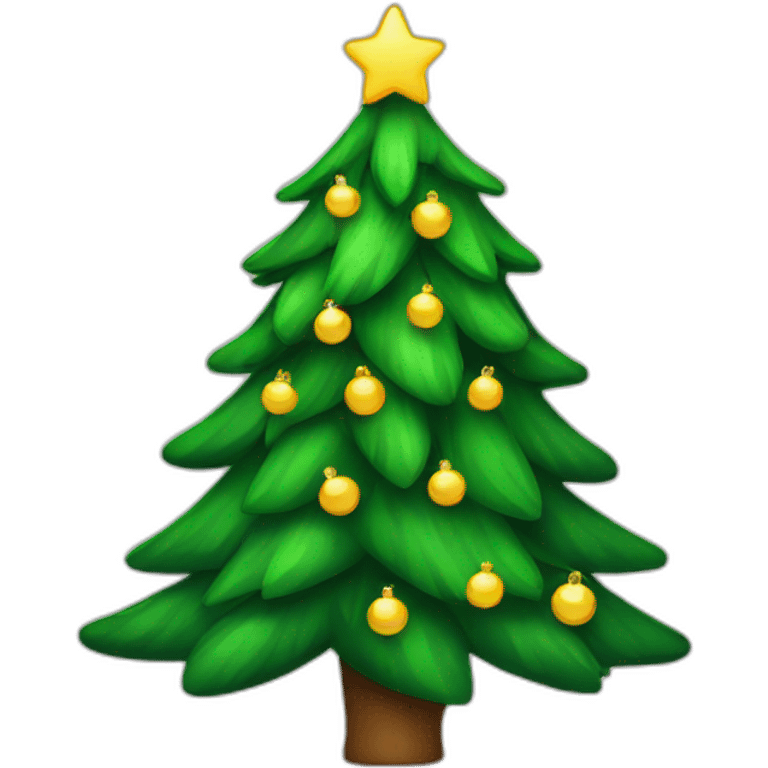 Christmas tree emoji