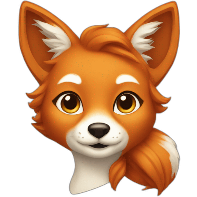 Gerl fox redhead emoji