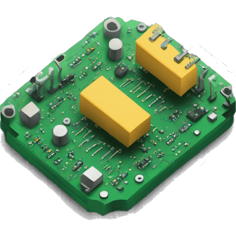 circuit board isometry emoji