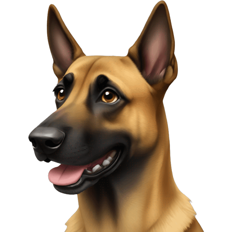 Malinois dog emoji