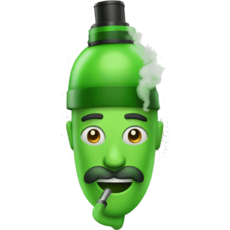 green vape  emoji