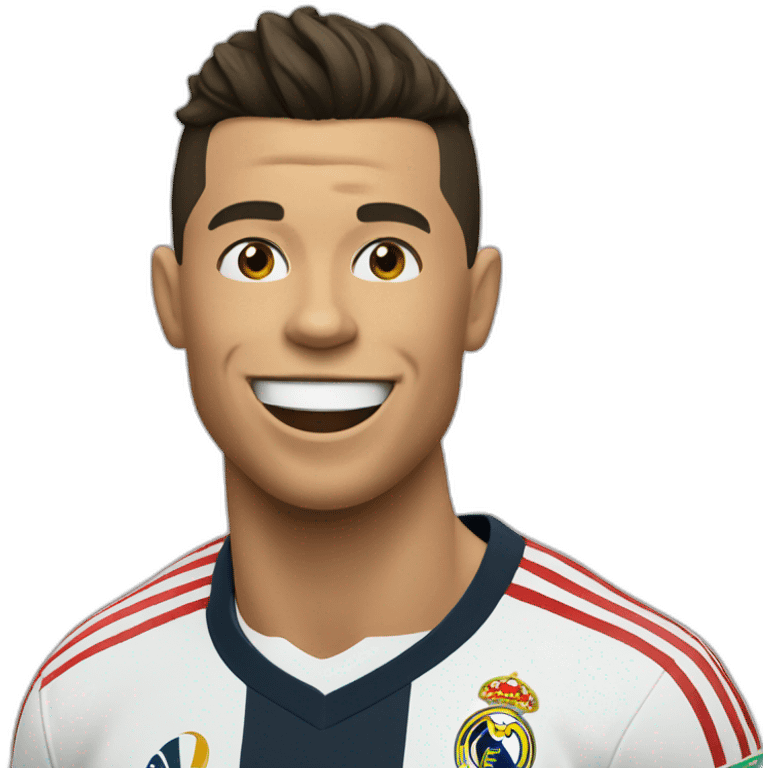 Ronaldo célébration emoji