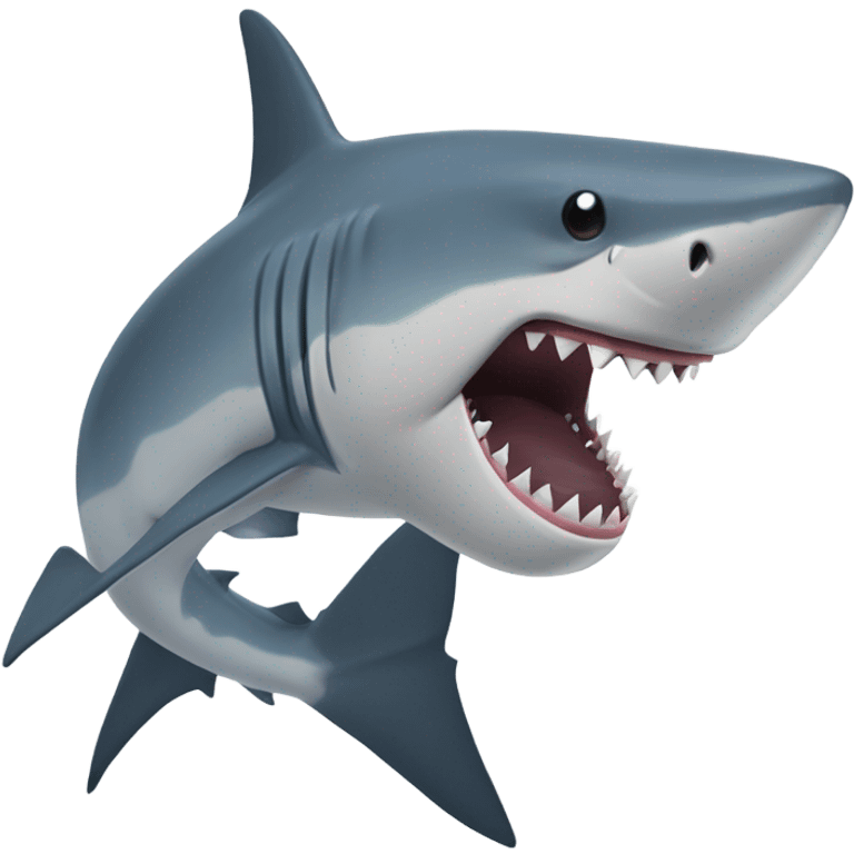 requin avec haut de forme emoji