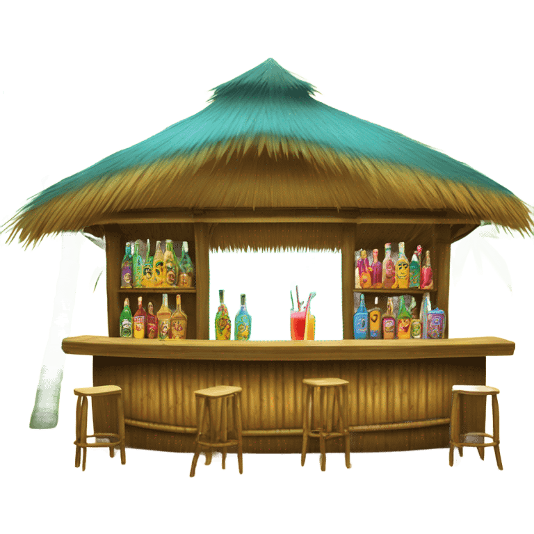 Tiki bar emoji