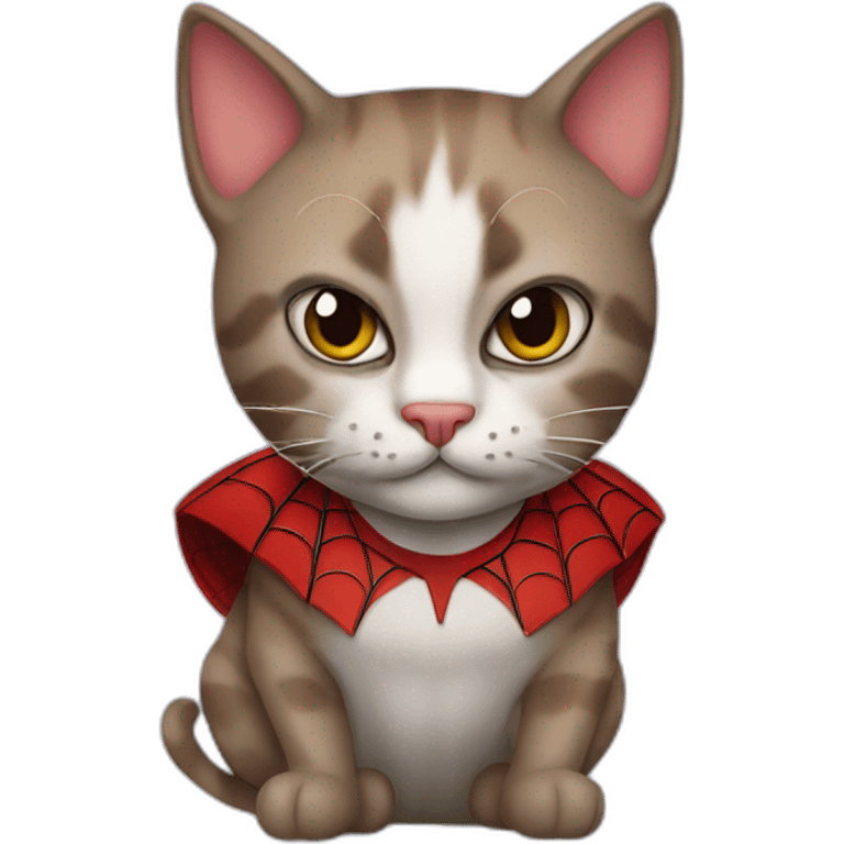 cat spiderman emoji