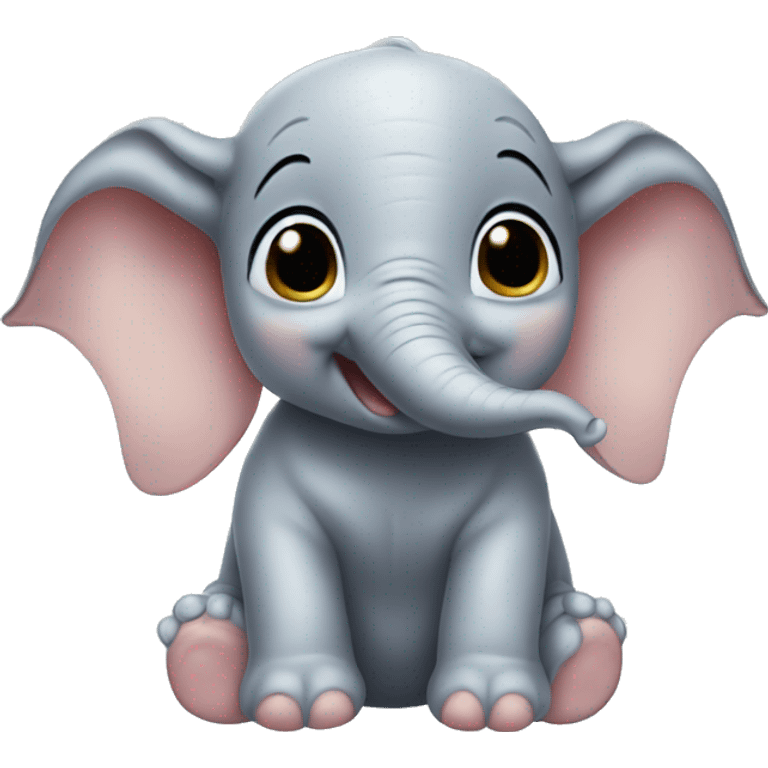 Baby dumbo emoji