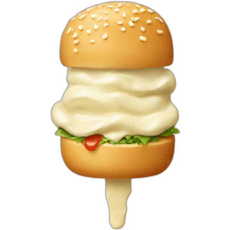 Kebab mayonnaise emoji