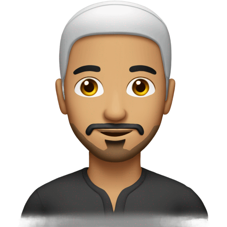 one arab hot man with a goatee  emoji